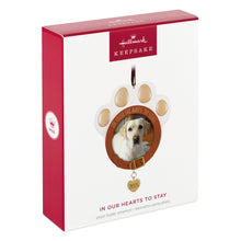 Load image into Gallery viewer, In Our Hearts to Stay 2025 Photo Frame Ornament