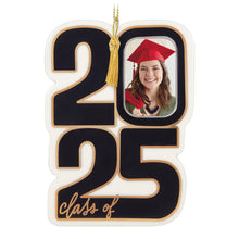 Load image into Gallery viewer, Class of 2025 Photo Frame Porcelain Ornament