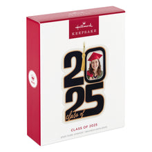 Load image into Gallery viewer, Class of 2025 Photo Frame Porcelain Ornament