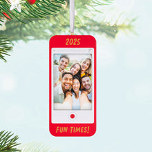 Load image into Gallery viewer, A Moment to Remember 2025 Photo Frame Ornament