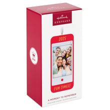 Load image into Gallery viewer, A Moment to Remember 2025 Photo Frame Ornament