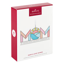 Load image into Gallery viewer, Mom's Love Shines Metal Ornament