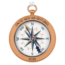 Load image into Gallery viewer, New Adventures 2025 Metal Ornament
