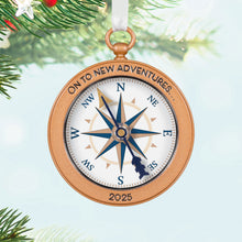 Load image into Gallery viewer, New Adventures 2025 Metal Ornament