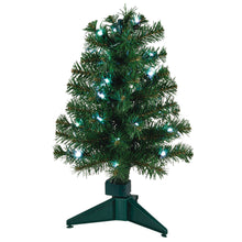 Load image into Gallery viewer, Mini ShowToppers Evergreen Christmas Tree With Light, 17"