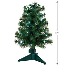 Load image into Gallery viewer, Mini ShowToppers Evergreen Christmas Tree With Light, 17"