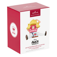 Load image into Gallery viewer, Disney Alice in Wonderland 75th Anniversary An Extraordinary Situation Ornament