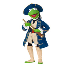 Load image into Gallery viewer, Disney Muppet Treasure Island 30th Anniversary Kermit as Captain Smollett Ornament