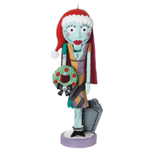 Load image into Gallery viewer, Disney Tim Burton's The Nightmare Before Christmas Festive Sally Nutcracker Ornament