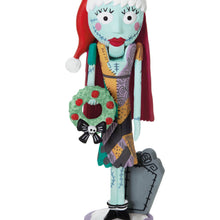 Load image into Gallery viewer, Disney Tim Burton's The Nightmare Before Christmas Festive Sally Nutcracker Ornament