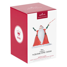 Load image into Gallery viewer, Disney Tim Burton's The Nightmare Before Christmas Santa Claus Ornament