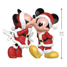Load image into Gallery viewer, Disney Mickey and Minnie Merry Kissmas! Ornament
