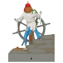 Load image into Gallery viewer, Disney Pirates of the Caribbean Collection Helmsman Skeleton Ornament With Light and Sound