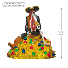 Load image into Gallery viewer, Disney Pirates of the Caribbean Collection Treasure Skeleton Ornament With Light and Sound