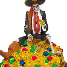 Load image into Gallery viewer, Disney Pirates of the Caribbean Collection Treasure Skeleton Ornament With Light and Sound
