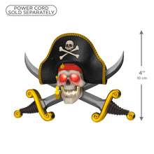 Load image into Gallery viewer, Disney Pirates of the Caribbean Collection The Talking Skull Ornament With Light and Sound