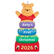 Load image into Gallery viewer, Disney Winnie the Pooh Baby's First Christmas 2026 Ornament