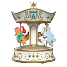Load image into Gallery viewer, Disney Princess Dreams Go Round Musical Ornament With Light and Motion