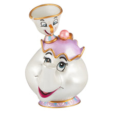 Load image into Gallery viewer, Disney Beauty and the Beast 35th Anniversary Mrs. Potts and Chip Ornament