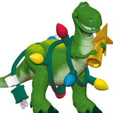 Load image into Gallery viewer, Disney/Pixar Toy Story Wrapped-Up Rex Ornament