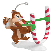 Load image into Gallery viewer, Disney Chip and Dale Candy Cane Catapult