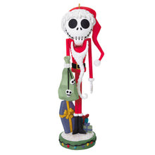 Load image into Gallery viewer, Disney Tim Burton's The Nightmare Before Christmas Santa Jack Skellington Nutcracker