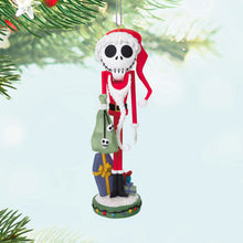 Load image into Gallery viewer, Disney Tim Burton's The Nightmare Before Christmas Santa Jack Skellington Nutcracker