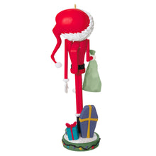 Load image into Gallery viewer, Disney Tim Burton's The Nightmare Before Christmas Santa Jack Skellington Nutcracker