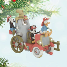 Load image into Gallery viewer, Disney Mickey and Friends Firefighting Friends 2025 Ornament With Light, Sound and Motion