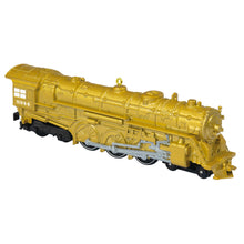 Load image into Gallery viewer, LIMITED QUANTITY - Lionel Trains Gold Locomotive Keepsake Ornament