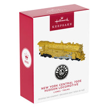 Load image into Gallery viewer, LIMITED QUANTITY - Lionel Trains Gold Locomotive Keepsake Ornament