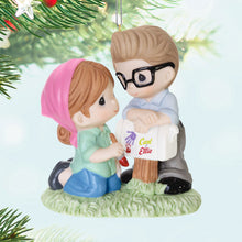 Load image into Gallery viewer, LIMITED QTY - Disney/Pixar Precious Moments Up Carl and Ellie Porcelain Ornament
