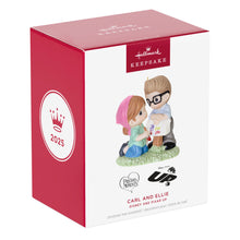 Load image into Gallery viewer, LIMITED QTY - Disney/Pixar Precious Moments Up Carl and Ellie Porcelain Ornament
