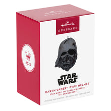 Load image into Gallery viewer, LIMITED QUANTITY -Star Wars: The Force Awakens™ 10th Anniversary Darth Vader™ Pyre Helmet Ornament