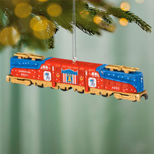 Load image into Gallery viewer, LIMITED QUANTITY - Lionel® Trains Conrail Bicentennial GG1 Locomotive With Gold Accents Metal Ornament
