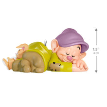 Load image into Gallery viewer, LIMITED QUANTITY - Disney Snow White and the Seven Dwarfs Dozing Dopey Ornament