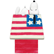 Load image into Gallery viewer, LIMITED QUANTITY - The Peanuts® Gang Patriotic Snoopy Ornament