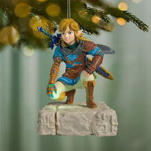 Load image into Gallery viewer, Nintendo The Legend of Zelda™: Tears of the Kingdom Link Musical Ornament With Light