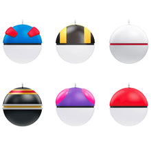 Load image into Gallery viewer, Pokémon Poké Ball Ornaments, Set of 6