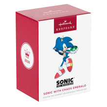 Load image into Gallery viewer, Sonic the Hedgehog™ Sonic With Chaos Emerald Ornament