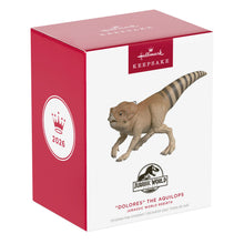 Load image into Gallery viewer, Jurassic World Rebirth "Dolores" the Aquilops Ornament