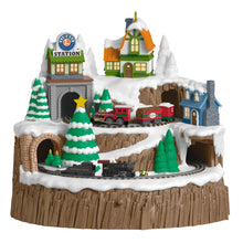 Load image into Gallery viewer, Lionel® Christmas Mountain Musical Ornament With Light and Motion
