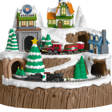 Load image into Gallery viewer, Lionel® Christmas Mountain Musical Ornament With Light and Motion