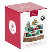 Load image into Gallery viewer, Lionel® Christmas Mountain Musical Ornament With Light and Motion