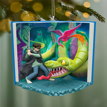 Load image into Gallery viewer, Harry Potter and the Chamber of Secrets™ Defeating the Basilisk Ornament