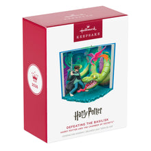 Load image into Gallery viewer, Harry Potter and the Chamber of Secrets™ Defeating the Basilisk Ornament