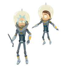 Load image into Gallery viewer, Rick and Morty "Get Back in the Car, Morty!" Ornaments, Set of 2