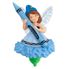 Load image into Gallery viewer, Crayola Cornflower Fairy Ornament