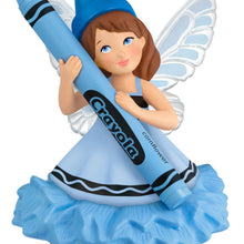 Load image into Gallery viewer, Crayola Cornflower Fairy Ornament