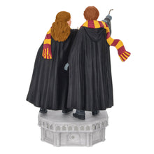 Load image into Gallery viewer, Harry Potter and the Chamber of Secrets™ Collection Ron Weasley™ and Hermione Granger™ Ornament With Light and Sound